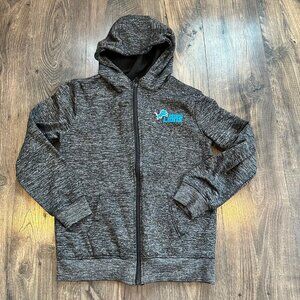 GUC Youth NFL Apparel Detroit Lions Full Zip Hoodie Sweatshirt, L 14/16